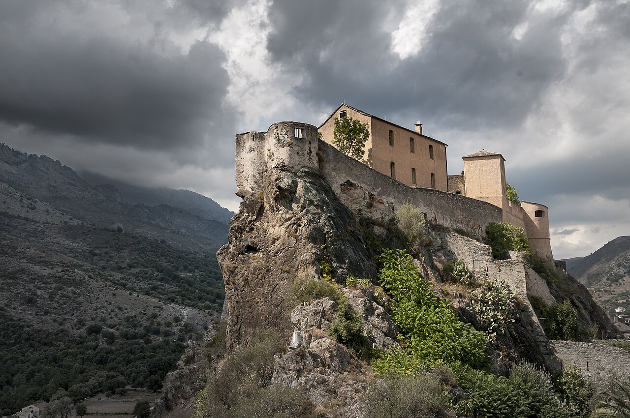The citadel of Corte (provisional photo)