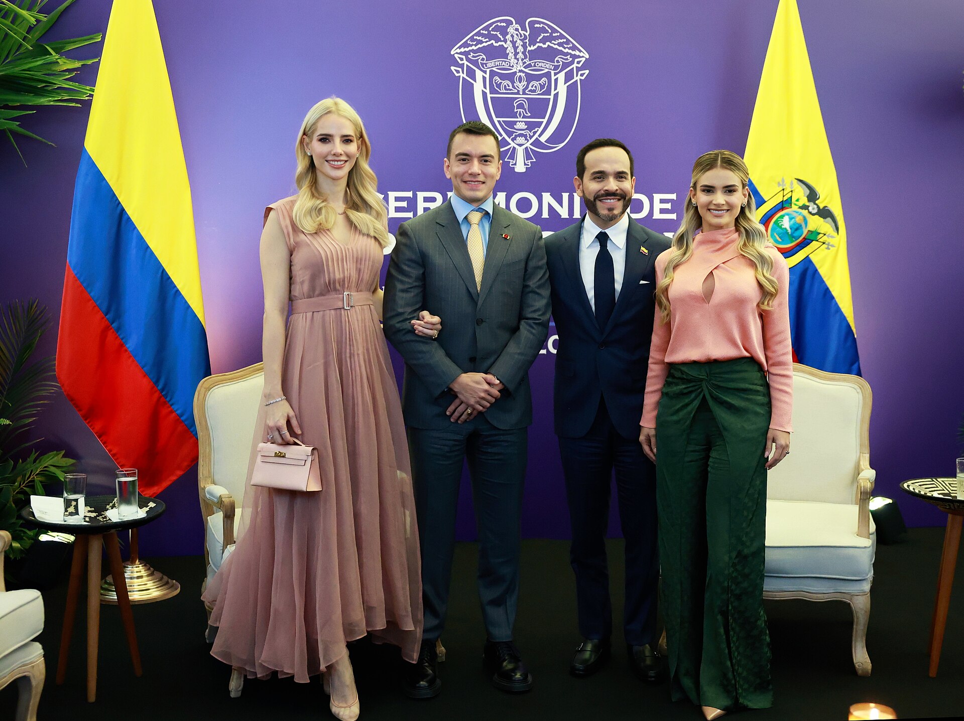 Abelardo de la Espriella, then president-elect, in Cali on 7 August 2026
