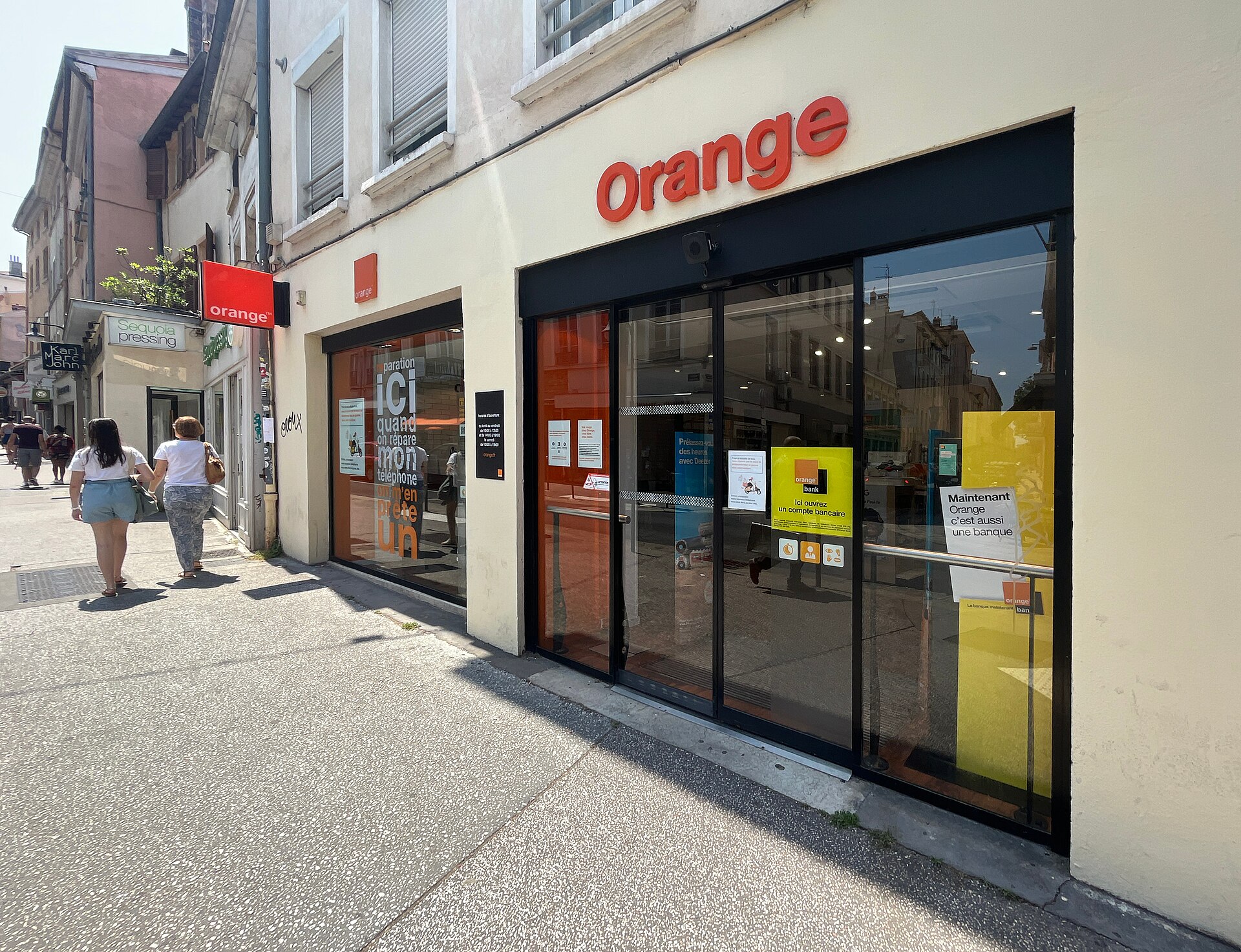 Orange shop, Croix-Rousse, Lyon