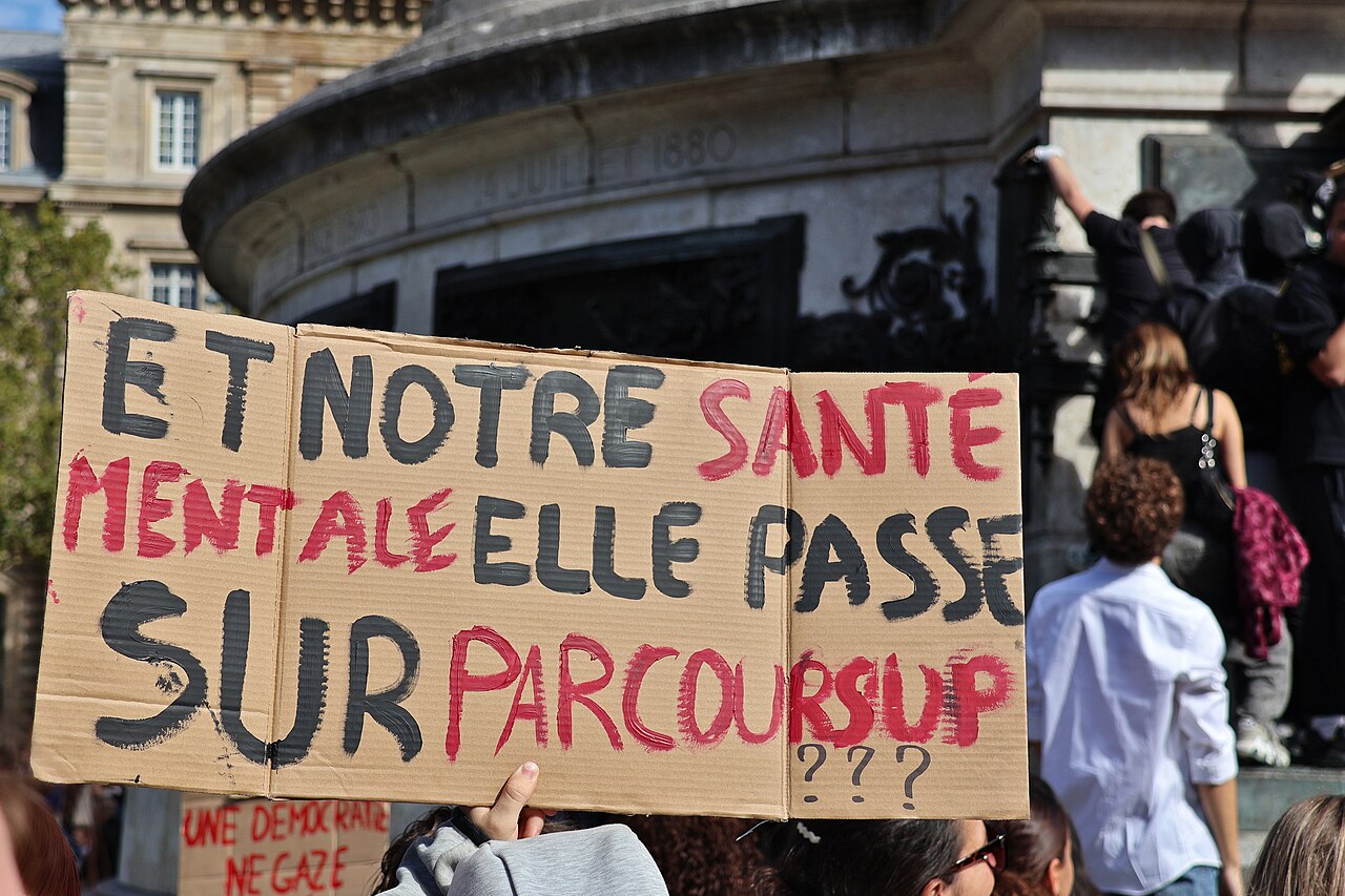 Manifestation lycéenne à Paris, 6 octobre